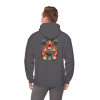 Grillmaster Hoodie – Flame Badge Front + Demon BBQ Back